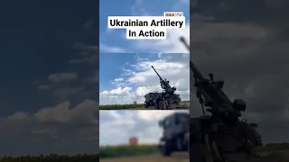 Ukraine Artillery In Action At Kharkiv