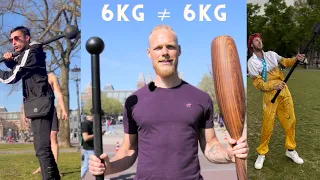 Deceptive Weight of Maces and Clubs | Steel Mace | Clubbell | Mudgar | Gada