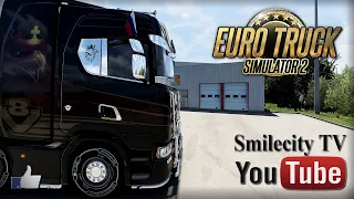 ETS2 Live. Euro Truck Simulator 2. С Грузом По Европе. Scania S-series. Конвой. #948
