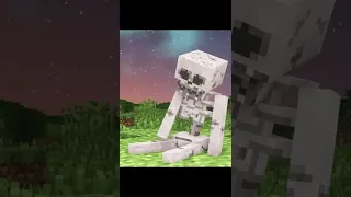 Odrzucone pomysły w Minecraft LEŻĄCE SZKIELETY #shorts