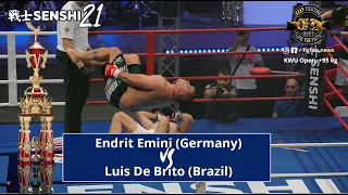 SENSHI 21: +95 kg, Endrit Emini (Germany) vs Luis De Brito (Brazil) | KWU Open