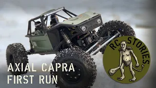 First Run - Tiny RC Stories - Axial Capra - Crawling