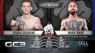 Mark Irwin vs. Joshua Oxendine BYB 17 Bare Knuckle Fight of the Night for BYB Lightweight Title
