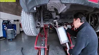 Nissan Juke Car Exhaust Pipe Replacement tips ... mga ka tropa! PART 2