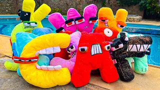 Alphabet Lore Plush toy (All Letter..) BUT THEY REAL | Real life Alphabet Lore