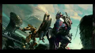 Optimus Prime Vs the scout bumble bee Transformers the last night epic fight scene