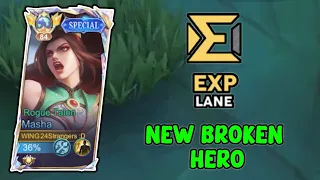 REASON WHY MASHA IS THE NEW BROKEN CHAMPION IN EXP LANE!
