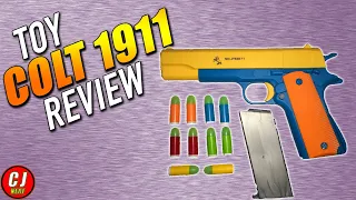 Toy Colt 1911 Review - Rubber Bullet Pistol