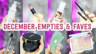 December Empties and Faves