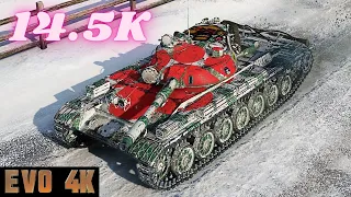 T-100 LT  14.5K Spot + Damage World of Tanks , WoT Replays tank game