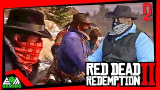 Robbing a Train and Heading to Valentine! - Red Dead Redemption 2 (Part 2) First Time Playing