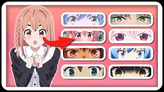 Anime Eye Quiz - Guess The Anime Character From Their Eyes[50 Characters]