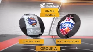 EB ANGT Finals: U18 CFBB Paris-U18 CSKA Moscow