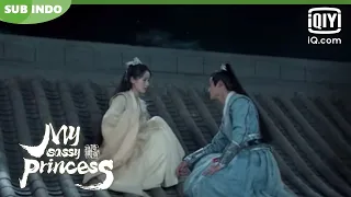 Shen Yan dan Liu Ling berciuman di atap【My Sassy Princess】EP12 | iQiyi Indonesia