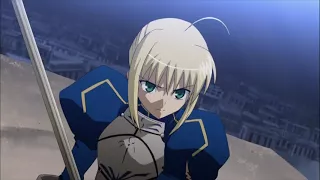 SABER VS ASSASSIN - FATE/STAY NIGHT