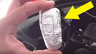 Why You Should Put Your Car Keys In Foil ? This Brilliant Trick That May Save Your Life One Day