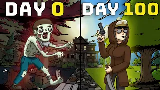 100 Days Conquering Louisville - Project Zomboid Movie