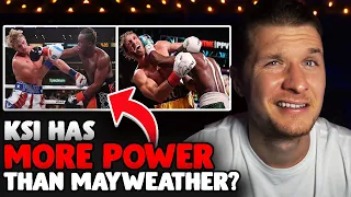 Logan Paul Said KSI *HITS HARDER* Than Floyd Mayweather.. Here's The TRUTH