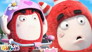 It's Just Like Riding A Bike | BEST OF NEWT 💗 | ODDBODS | Funny Cartoons for Kids