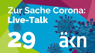 Zur Sache Corona: Live-Talk vom 15.11.2021 mit Professor Dr. med. Matthias Stoll