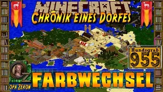 Minecraft #955-Chronik eines Dorfes- Farbwechsel [HD+Deutsch]