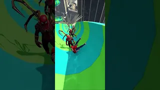 GTA 5 Epic Water Slide Ragdoll Spiderman - OP MOMENT