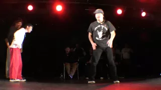 KEI にっしゃん vs RYUZY Ringo Winbee FINAL / DLOP vol.2 POPPIN' DANCE BATTLE