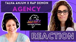 AGENCY ( @TalhaAnjum X @therealrapdemon ) REACTION! || PROD. BY UMAIR