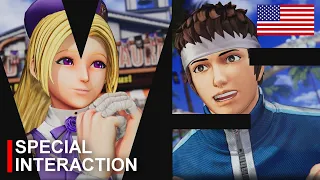 【KOF XV】HINAKO vs SHINGO ► Story Special Interaction English Mod