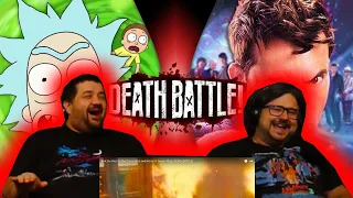 Rick Sanchez VS The Doctor (Rick and Morty VS Doctor Who) | DEATH BATTLE! | RENEGADES REACT