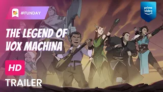 The Legend of Vox Machina - Official Trailer (Red Band) - Prime Video - #SundayFunday #Animation