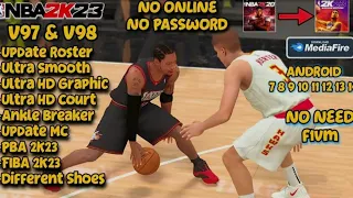 NBA 2K20 Update Roster 2K23 v97 & v98 Android No Password No f1vm Direct Install