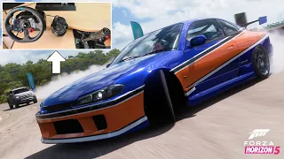 Nissan Silvia S15 Mona Lisa DRIFT | Forza Horizon 5 | Logitech G29 Gameplay