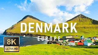 DENMARK (8K UHD) - Relaxing Music Along With Beautiful Nature Videos - 8K Video HD