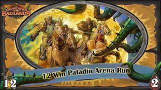 12 Win Light in the D Paladin Hearthstone Arena Run