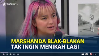 MARSHANDA Bantah Punya Pacar Baru, Akui Tak Ingin Menikah Lagi