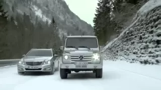 Mercedes-Benz 'Sunday Driver' commercial with Michael Schumacher and Mika Häkkinen