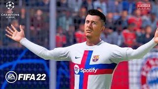 FIFA 22 - Bayern Munich vs. Barcelona - UEFA Champions League 22/23 Full Match Gameplay