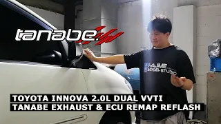 Toyota Innova Tanabe Full Exhaust SpeedLab ECU Remap Reflash Tuning