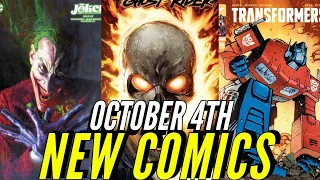 NEW COMIC BOOKS RELEASING OCTOBER 4TH 2023 MARVEL COMICS & DC COMICS PREVIEWS COMING OUT THIS WEEK