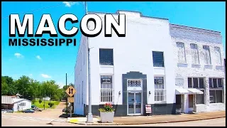 Macon Mississippi Downtown Tour