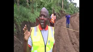 UNRA starts opening up roads in MT Elgon area
