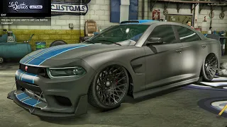 GTA 5 - DLC Vehicle Customization - Bravado Buffalo STX (Dodge Charger Hellcat)