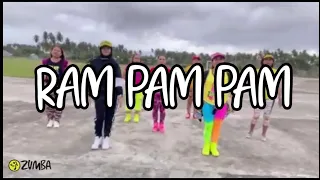 Ram Pam Pam Zumba | Natti Natasha x Becky G | pop Music 2021 | Dance Workout | Zin Ade