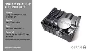 OSRAM PHASER 3000 - powerful white LED/laser-light for light guide applications