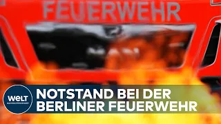 BERLIN: Notstand bei der Feuerwehr – Zu wenig Personal, zu wenig Fahrzeuge