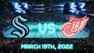 Seattle Kraken vs Detroit Red Wings pre-game video