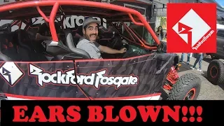 ROCKFORD FOSGATE STAGE 5 X3 RS MAX AND RZR TURBO S - AUDO DEMO