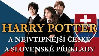 50 nejvtipnějších českých a slovenských překladů z Harryho Pottera