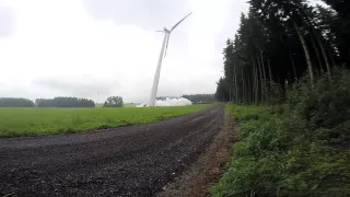 Sprengung AÜW Windkraftanlagen